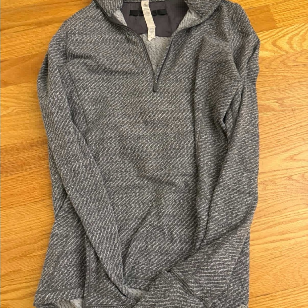 lululemon athletica Gray Zip-Up Jacket